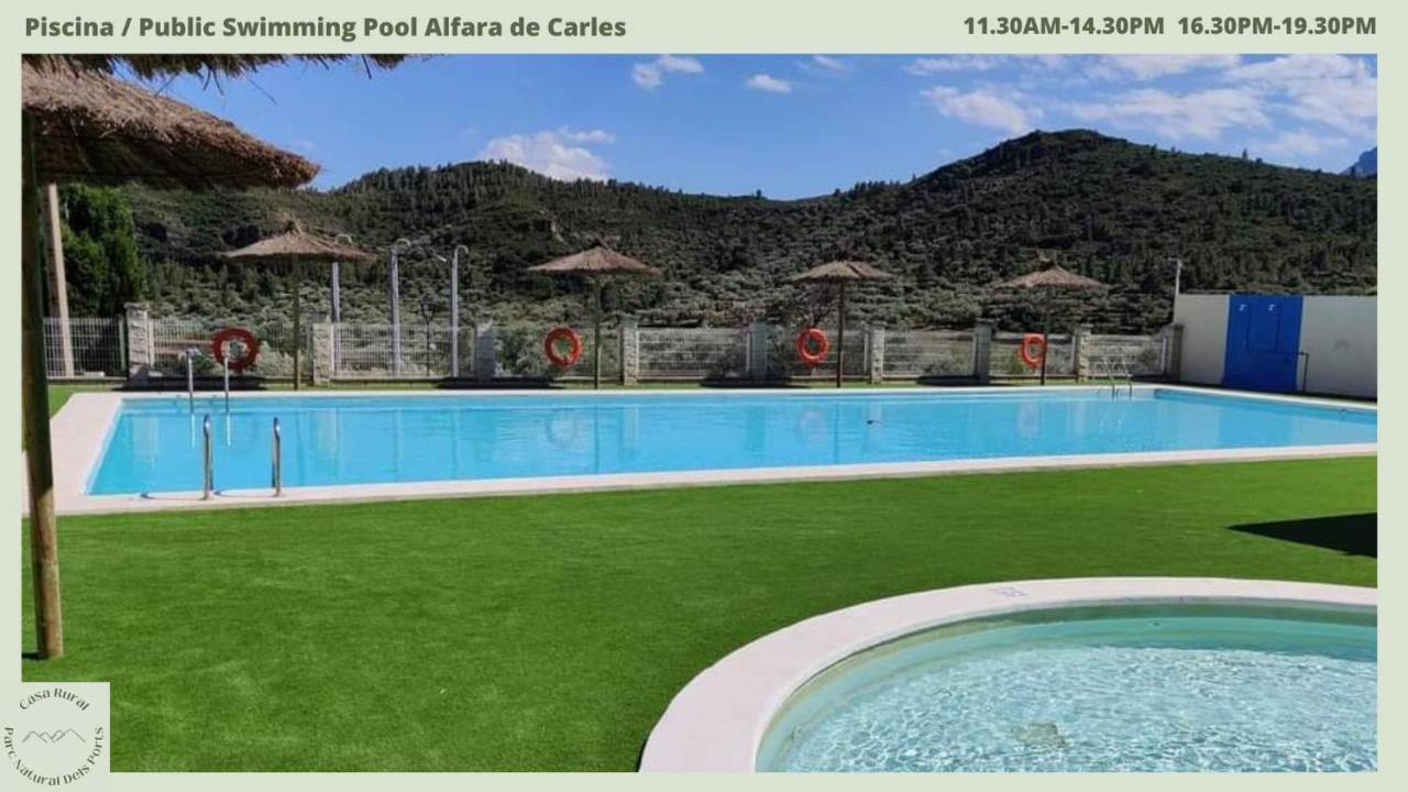 Casa Rural Parc Natural Dels Ports Alfara de Carles Exterior foto